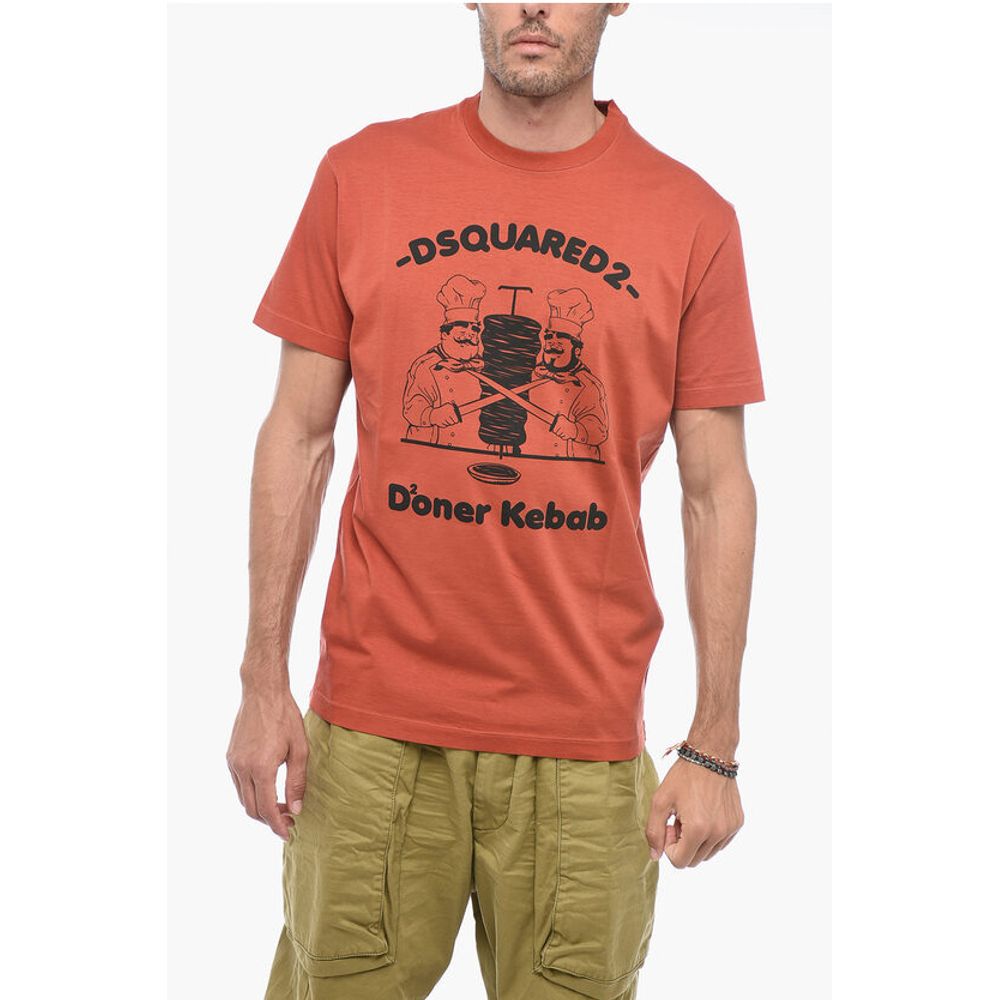 

Футболка с принтом ДОНЕР-КЕБАБ Dsquared2, Orange