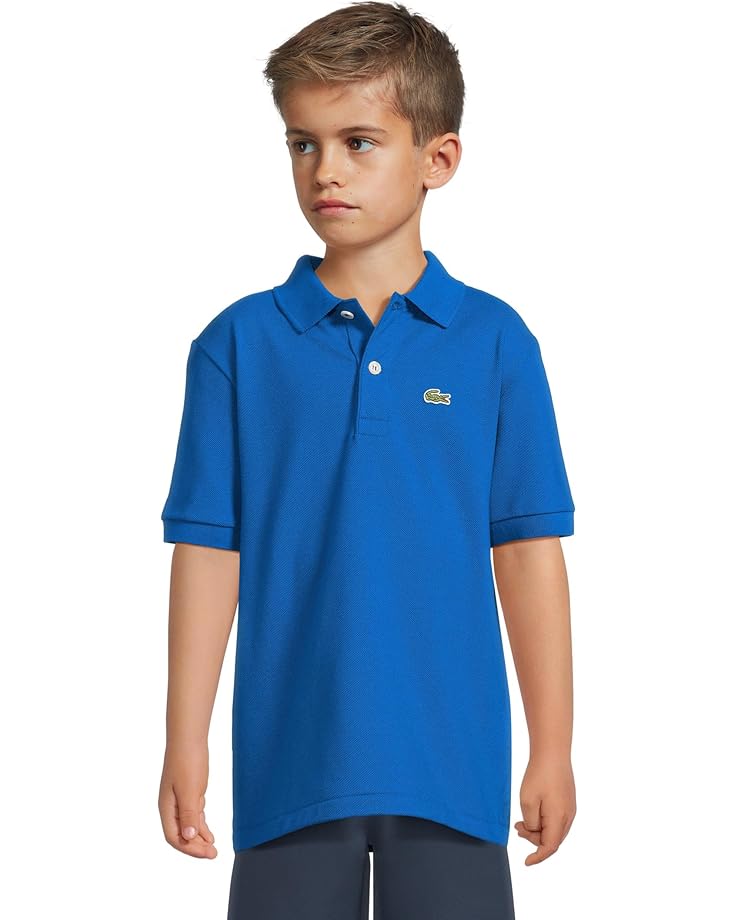 

Поло Lacoste Kids Monochrome Piqué Polo Shirt, цвет Gipsy Blue