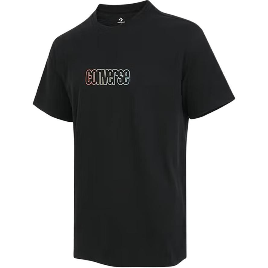 

Converse Футболка мужская черная, Черный, Converse Футболка мужская черная