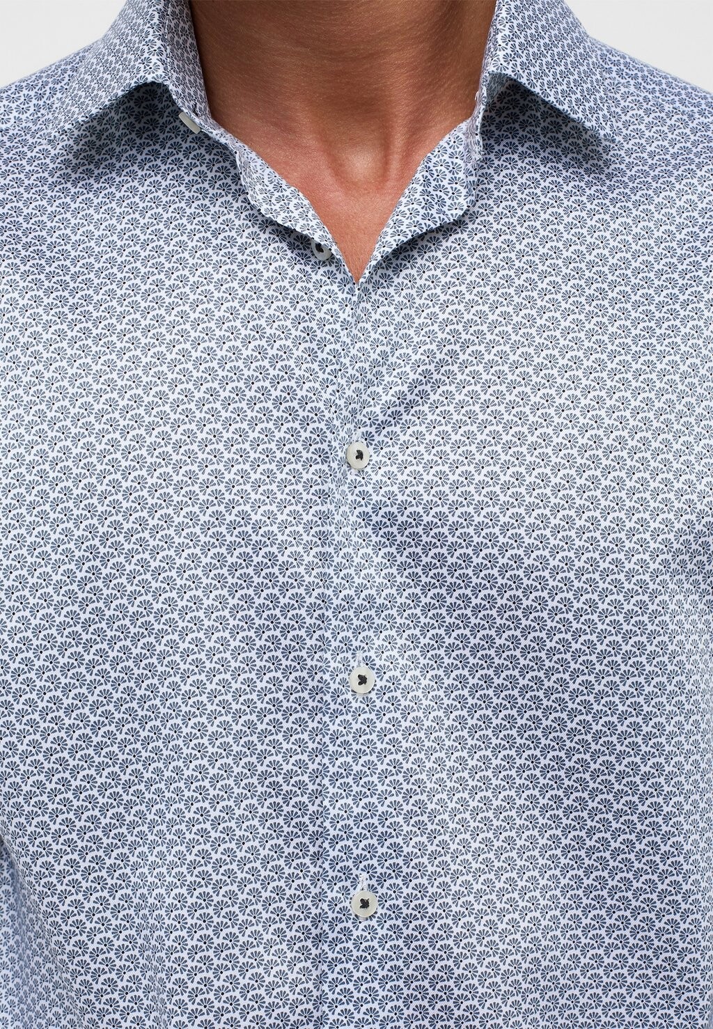 

Рубашка BEDRUCKTES PERFORMANCE-SHIRT MODERN FIT Eterna, зеленый
