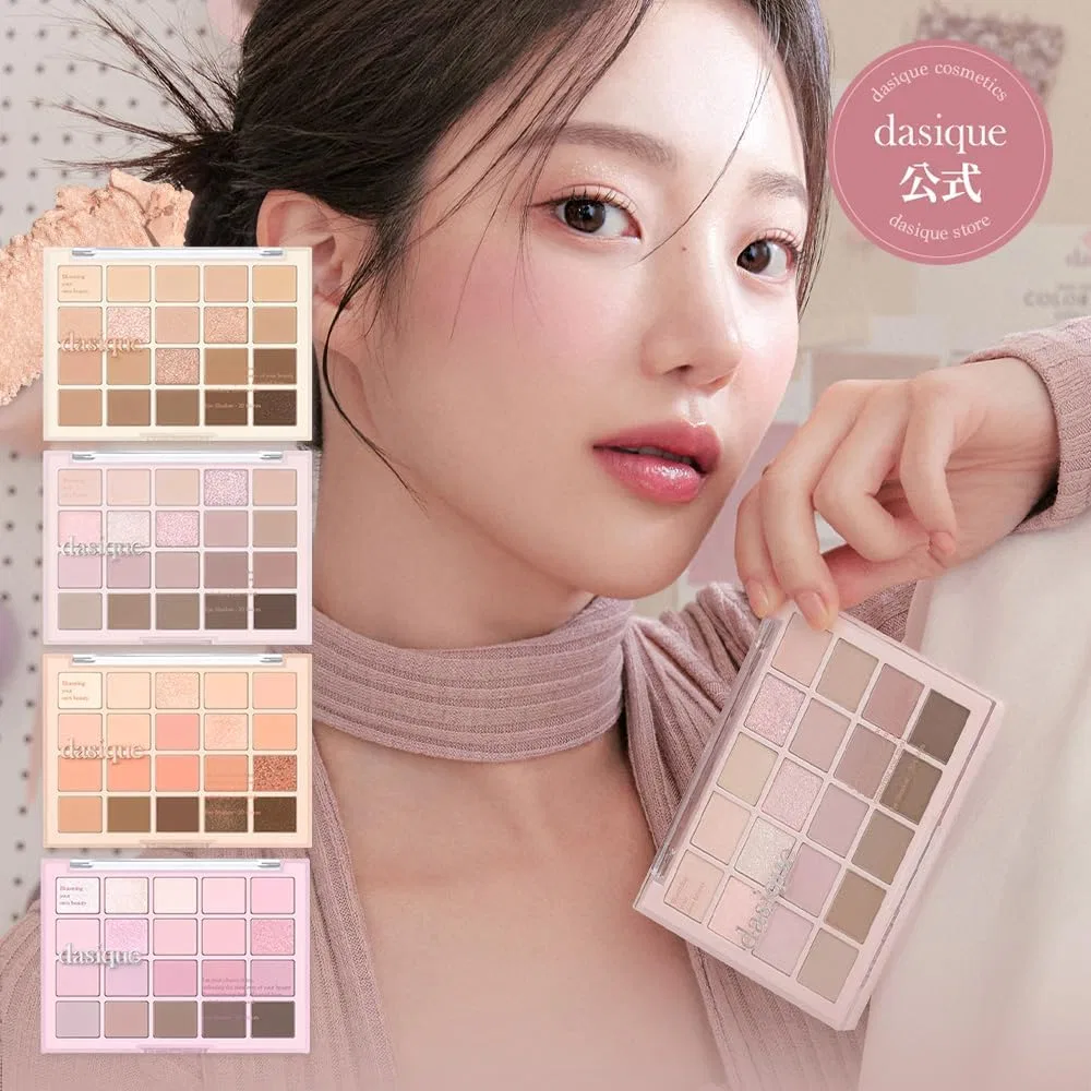 Палетка теней для век Dasique Mood Shadow Palette 20 цветов #01 Warm Basic — фото 2