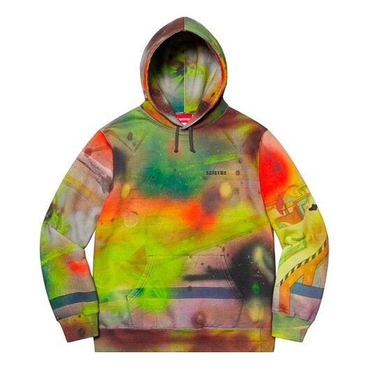 

Толстовка Supreme SS20 Week 4 Rammellzee Hooded Sweatshirt, цвет tan