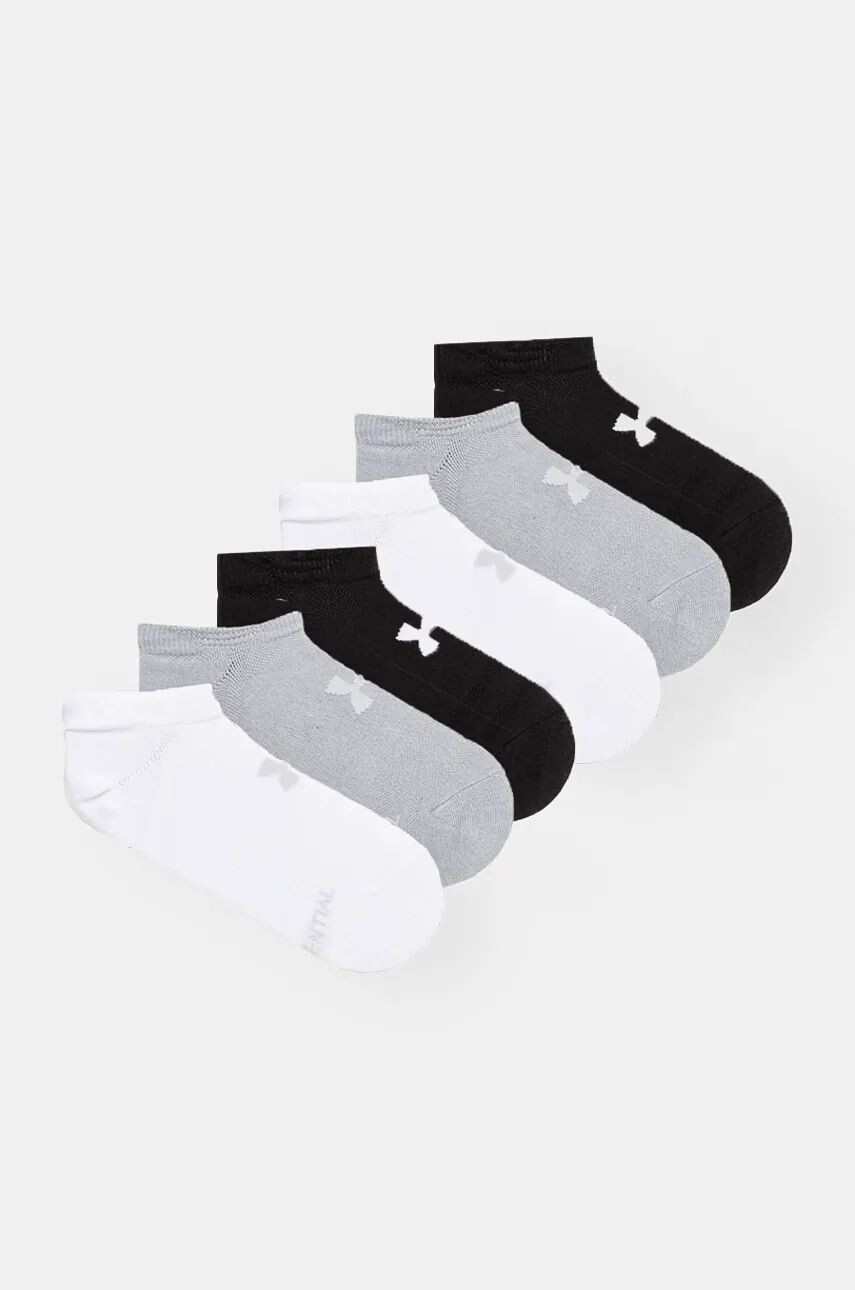 

Носки Under Armour Essential No Show, 6 шт, серый