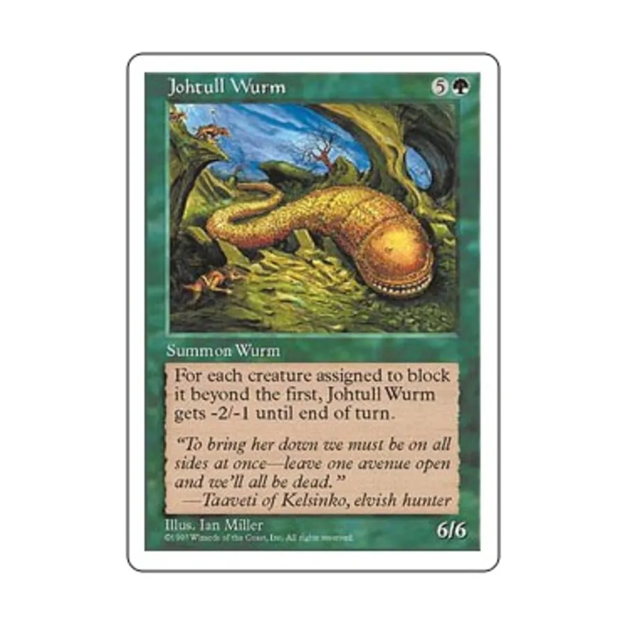 

CCG Йохтулл Вурм (Ю), MTG - 5th Edition