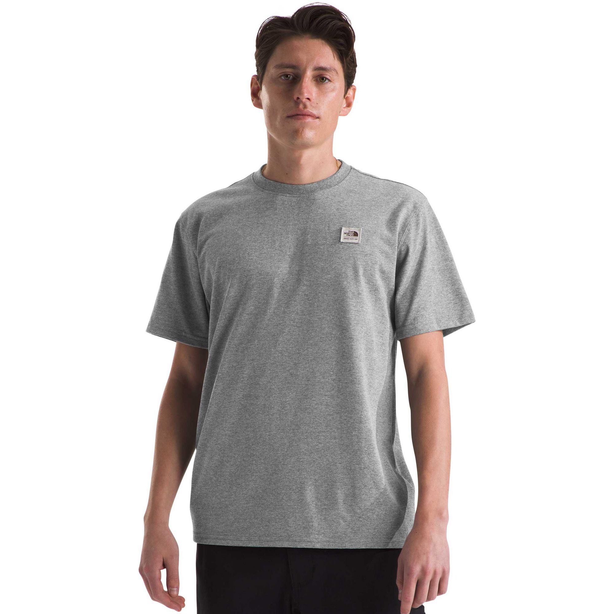 

Мужская футболка с коротким рукавом и нашивкой Heritage Patch The North Face, TNF Medium Grey Heather/Heritage Patch, Серый, Мужская футболка с коротким рукавом и нашивкой Heritage Patch The North Face, TNF Medium Grey Heather/Heritage Patch