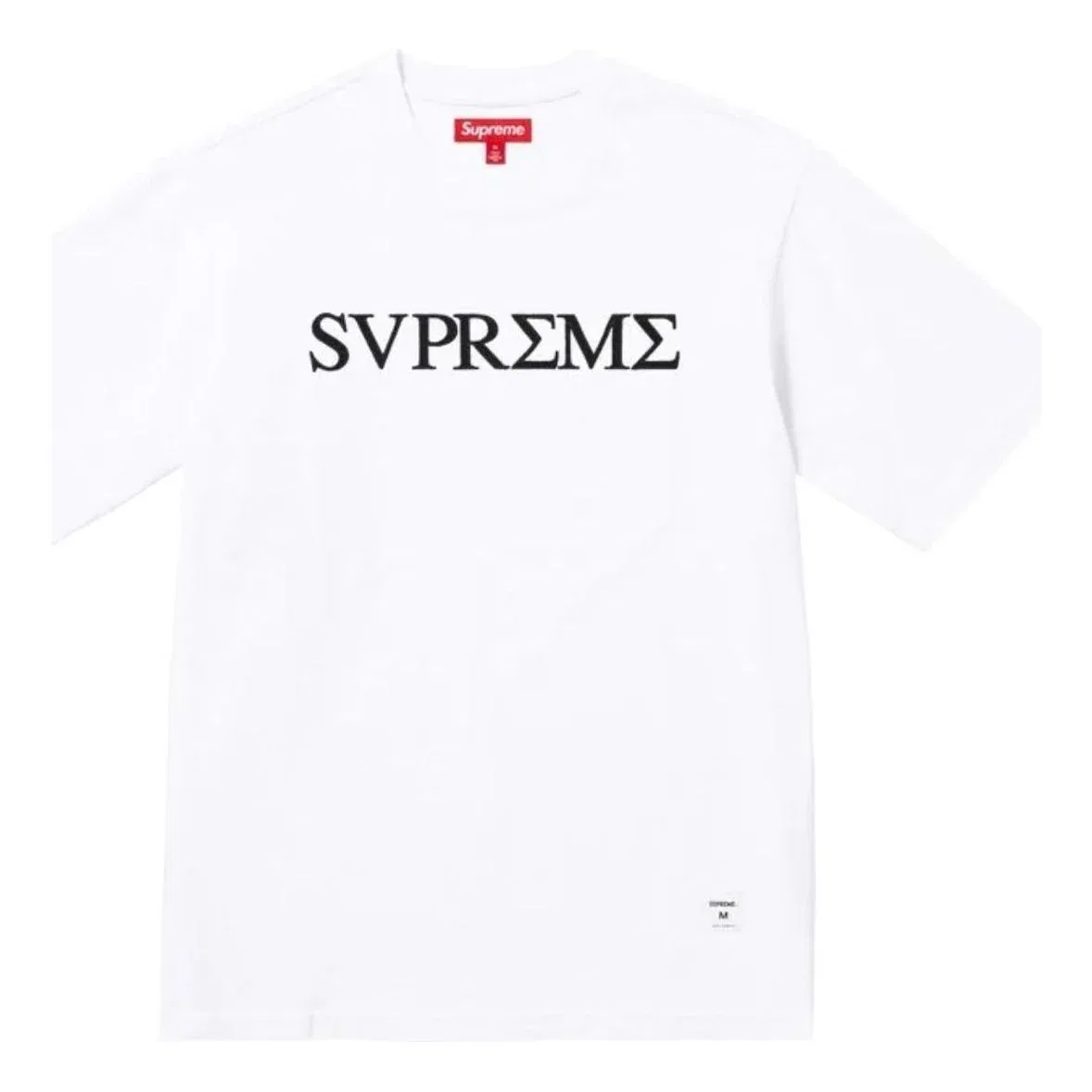 Футболка Supreme SS26 Greek S/S белого цвета SUP-SS26-290-WHT, белый