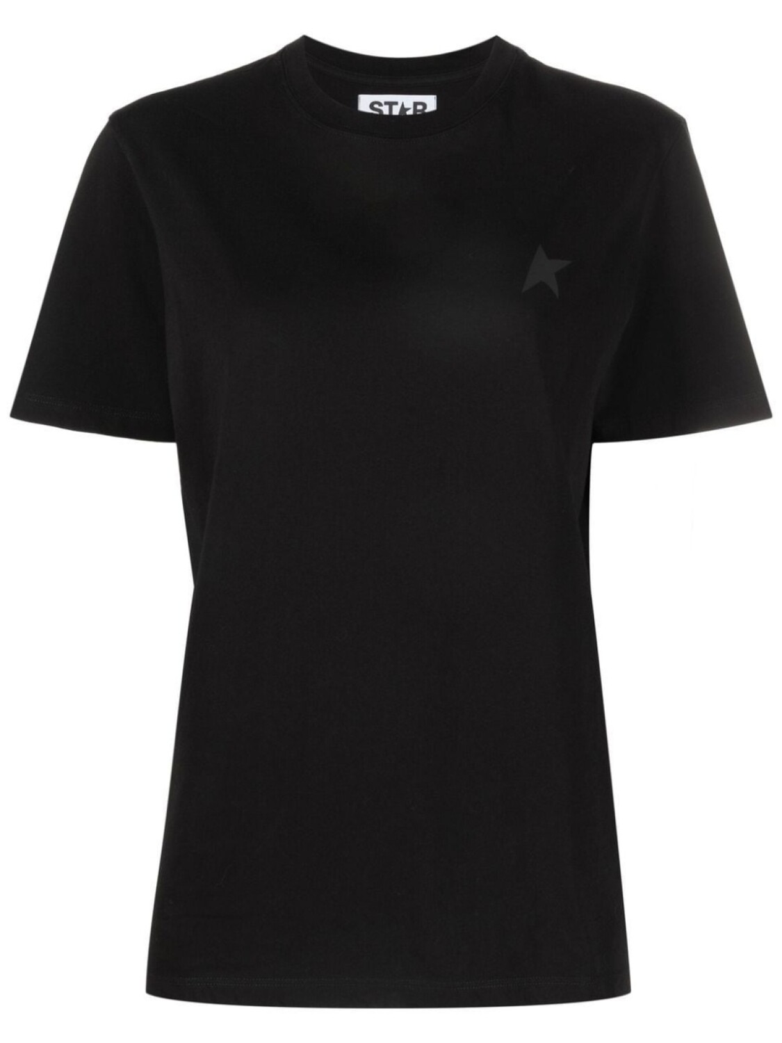 

Golden Goose футболка с вышитым логотипом, черный