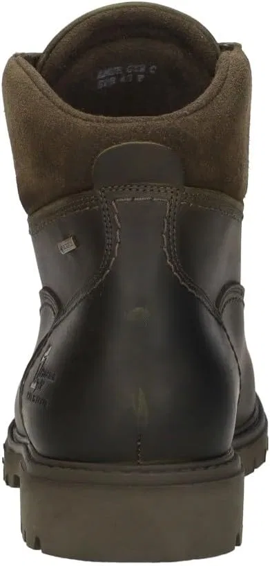 Мужские классические ботинки без подкладки Panama Jack Amur GTX с коротким голенищем и ботильонами, Khaki — фото 3
