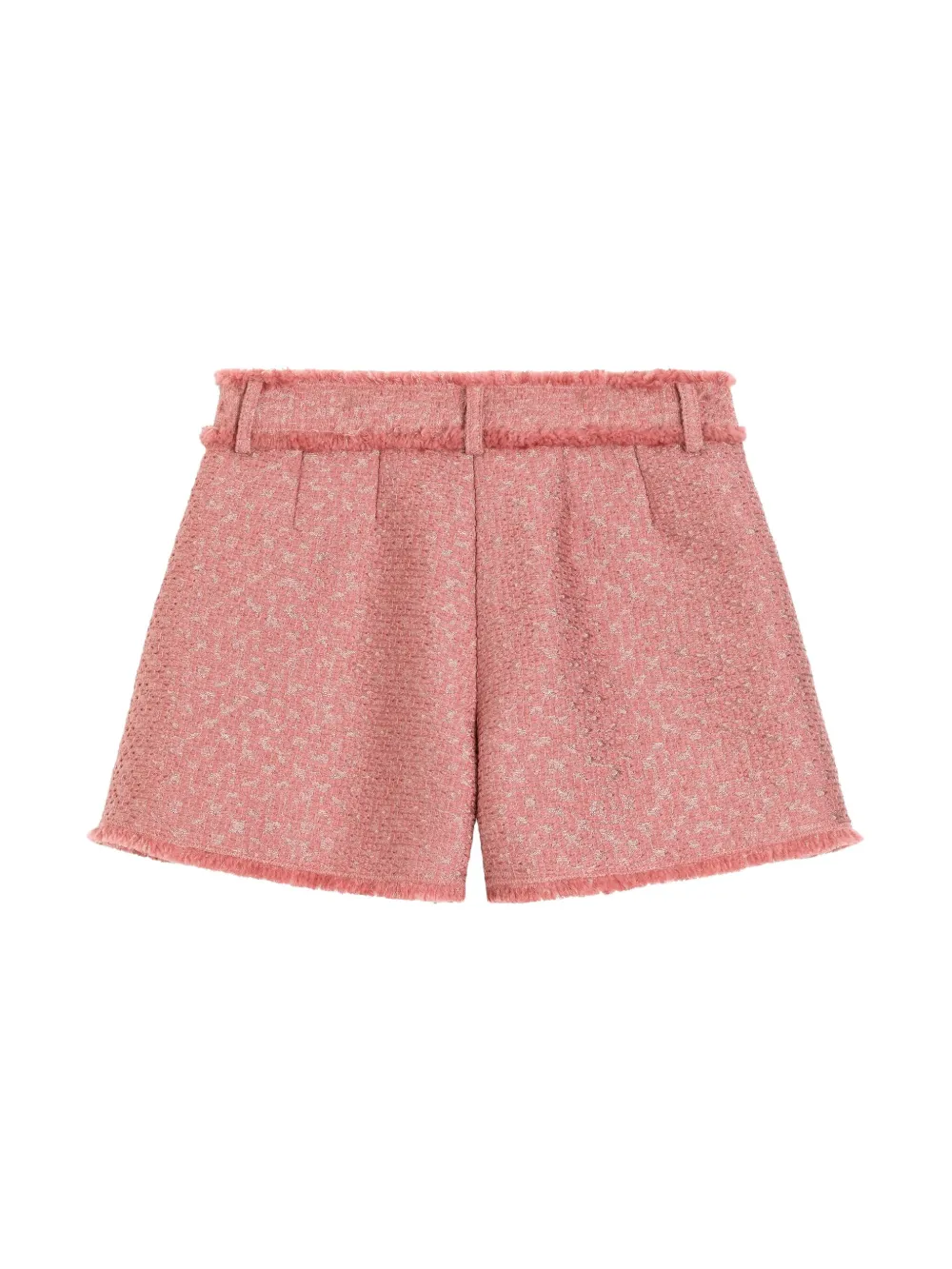 Твидовые шорты Dolce & Gabbana Kids, розовый — фото 2