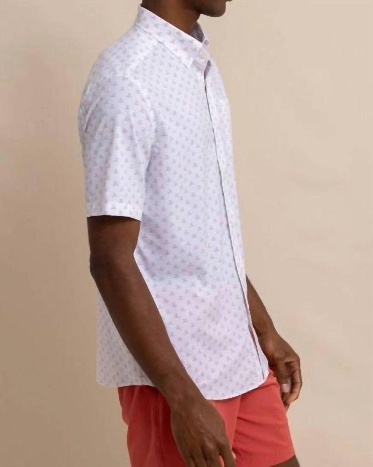

Мужская классическая белая рубашка Intercoastal Beach Voyager Southern Tide