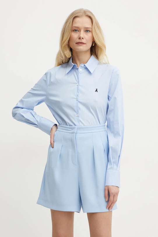 

Рубашка Patrizia Pepe, синий