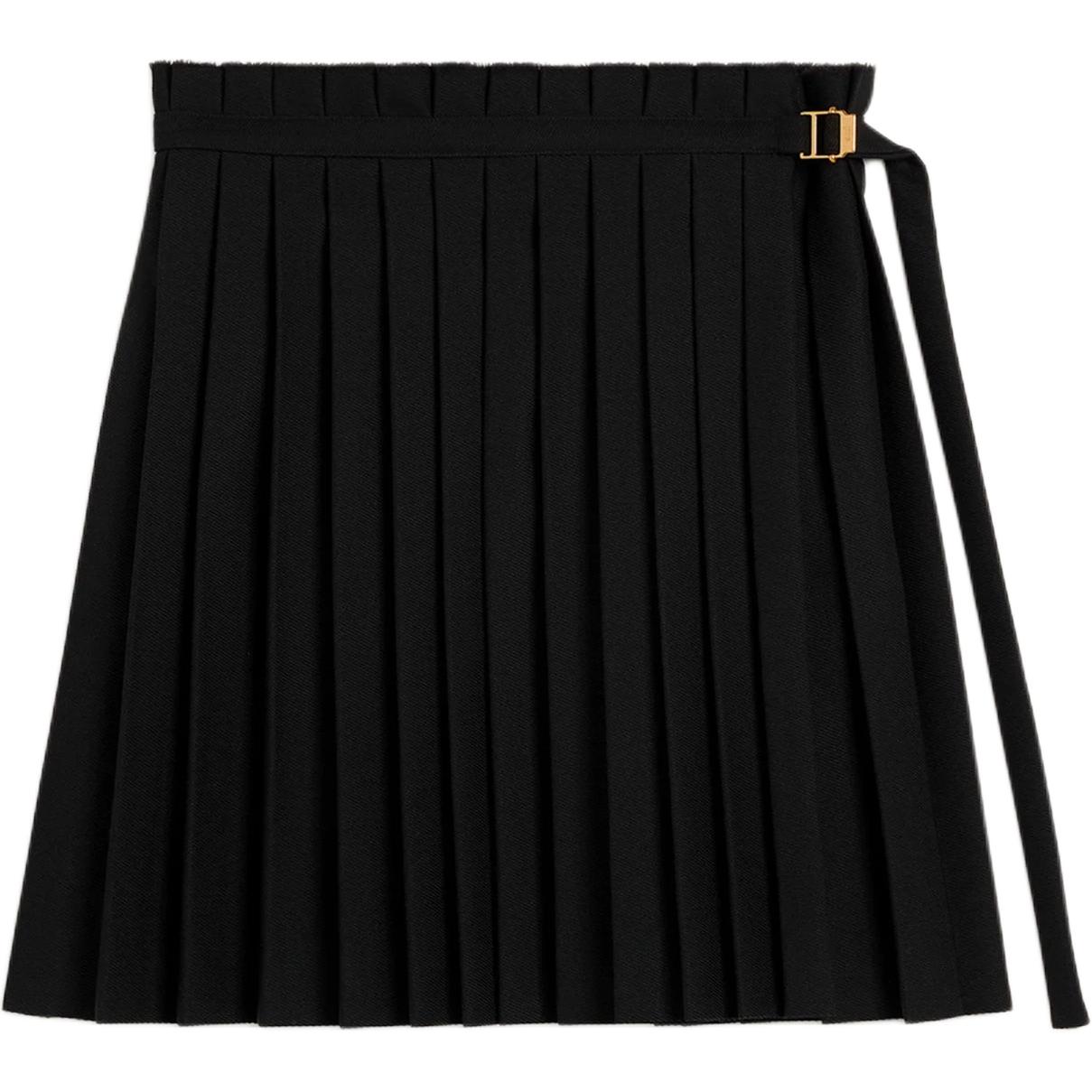 

Ami Paris плиссированная мини-юбка AMIPARIS, черный