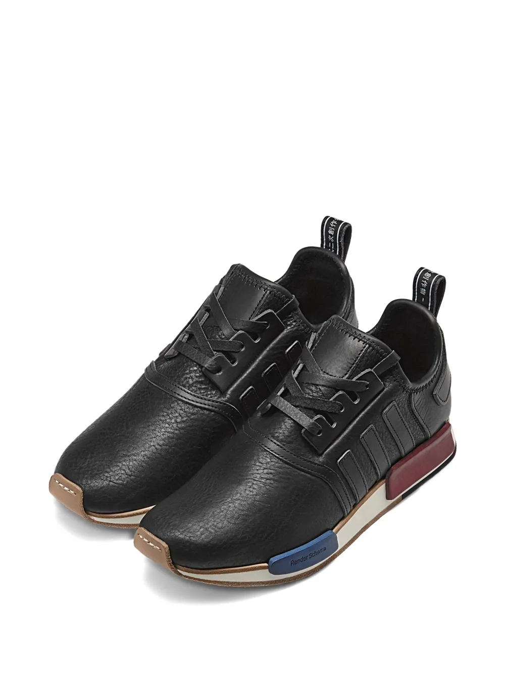 Кроссовки NMD R1 "Hender Scheme" adidas, черный — фото 2