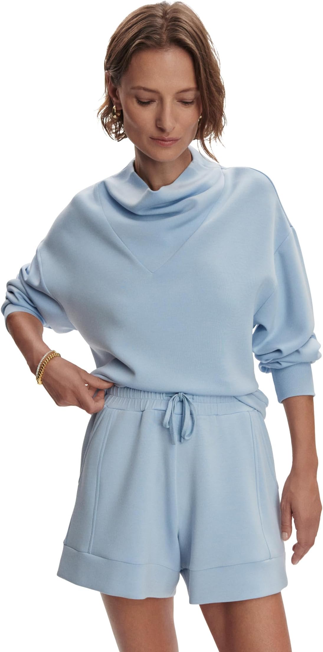 

Шорты Varley Atrium High-Rise Shorts, Cashmere Blue