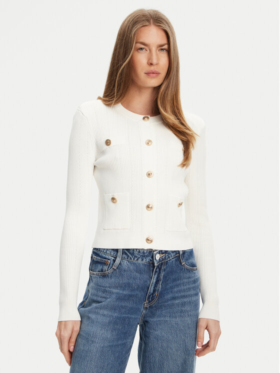 

Кардиган обычного кроя W5YR09 Z0130 Guess, белый