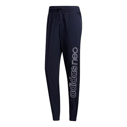 

Спортивные штаны adidas neo M Ss Tp 2 Alphabet Logo Printing Sports Pants Blue, синий