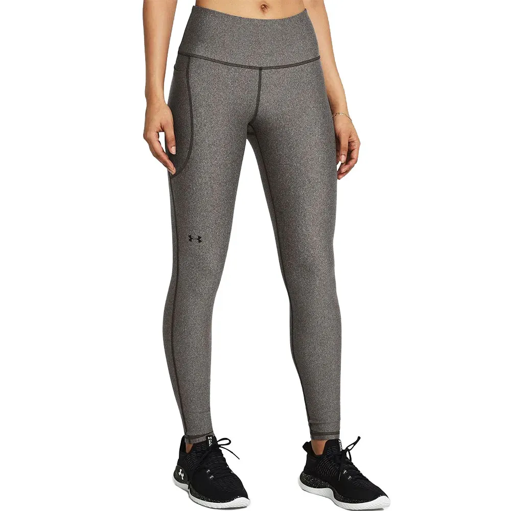 

Леггинсы Under Armour HeatGear No-Slip waistband high waist, серый