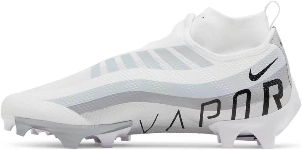 

Футбольные бутсы Nike Vapor Edge Pro 360 мужские, White Black Metallic Silver