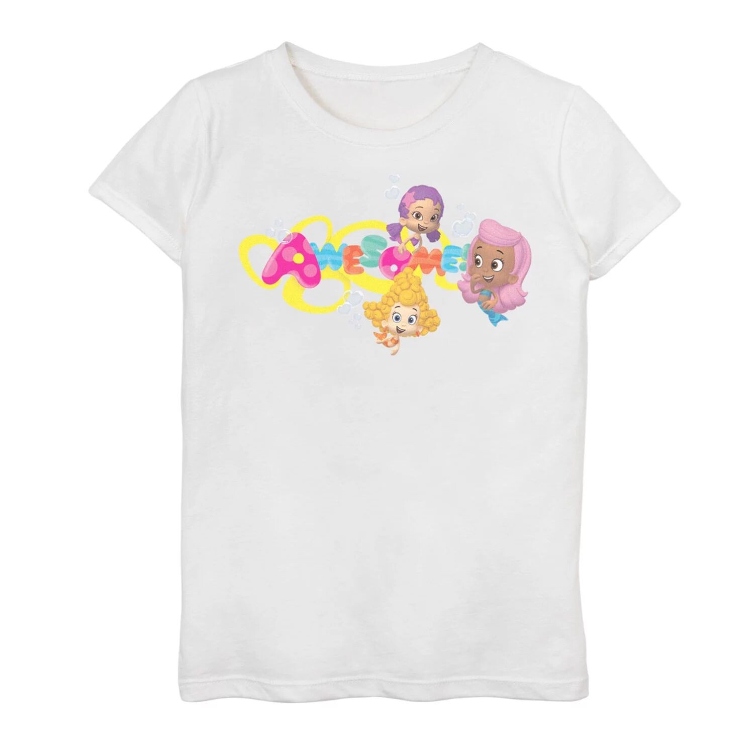 

Футболка «Bubble Guppies Awesome Trio» для девочек 7–16 лет Licensed Character