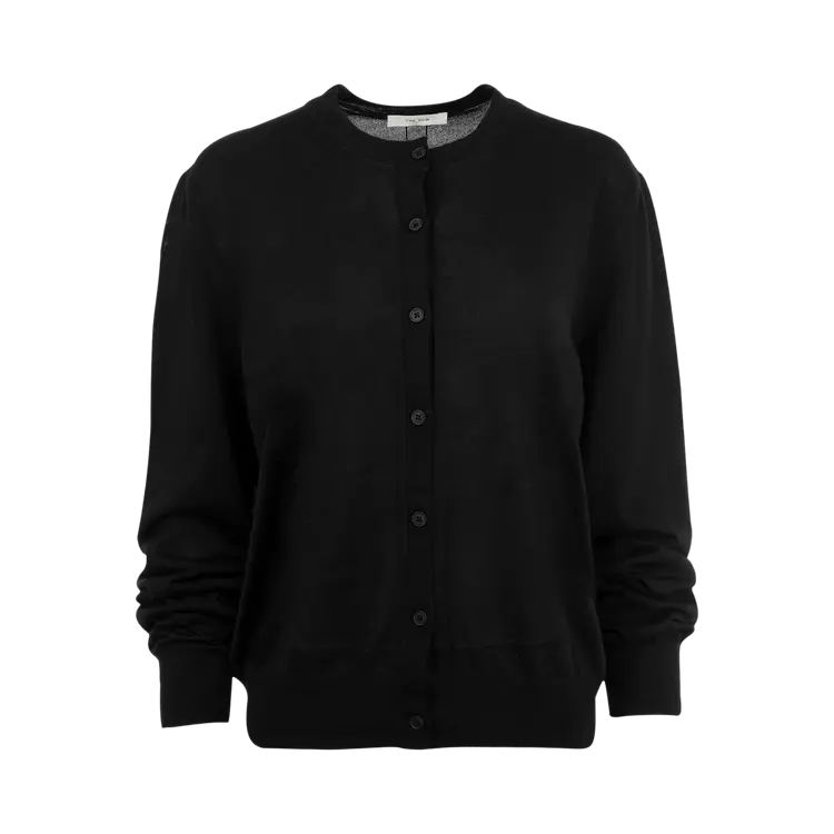 

Кардиган The Row Battersea Cardigan Black, черный