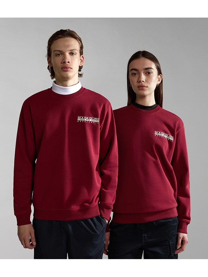 

Толстовка Napapijri Sweatshirt Telemark, красный