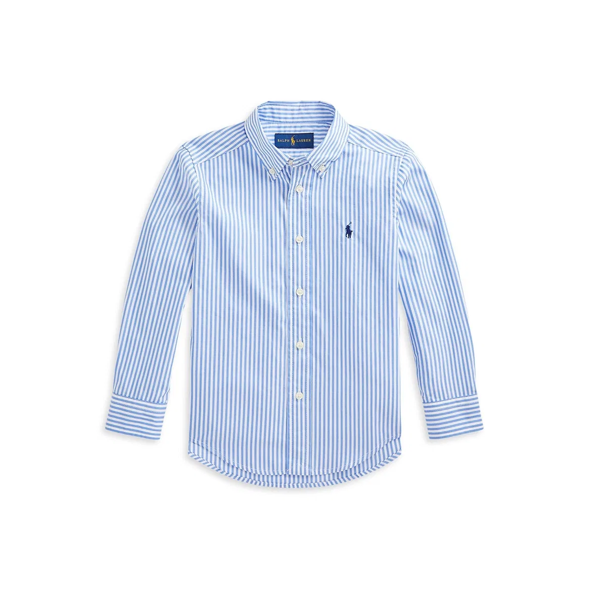 Рубашка в полоску Polo Ralph Lauren Синяя