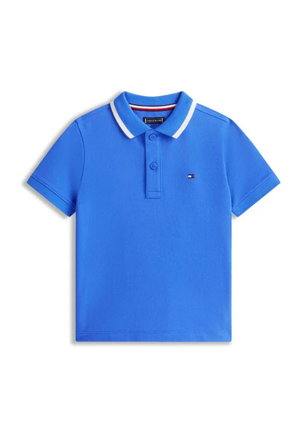 Рубашка-Поло стандартного кроя с волнистым флагом на спине Tommy Hilfiger, Empire Blue — фото 4