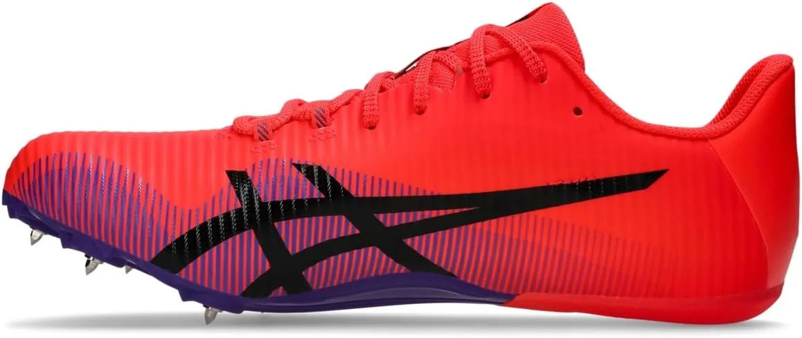 Кроссовки для занятий спортом в свободное время ASICS Hypersprint 8 унисекс, черный/красный/красный — фото 4
