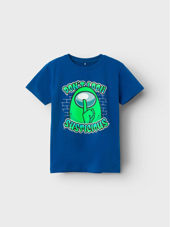 

Футболка стандартного кроя Name It, синий