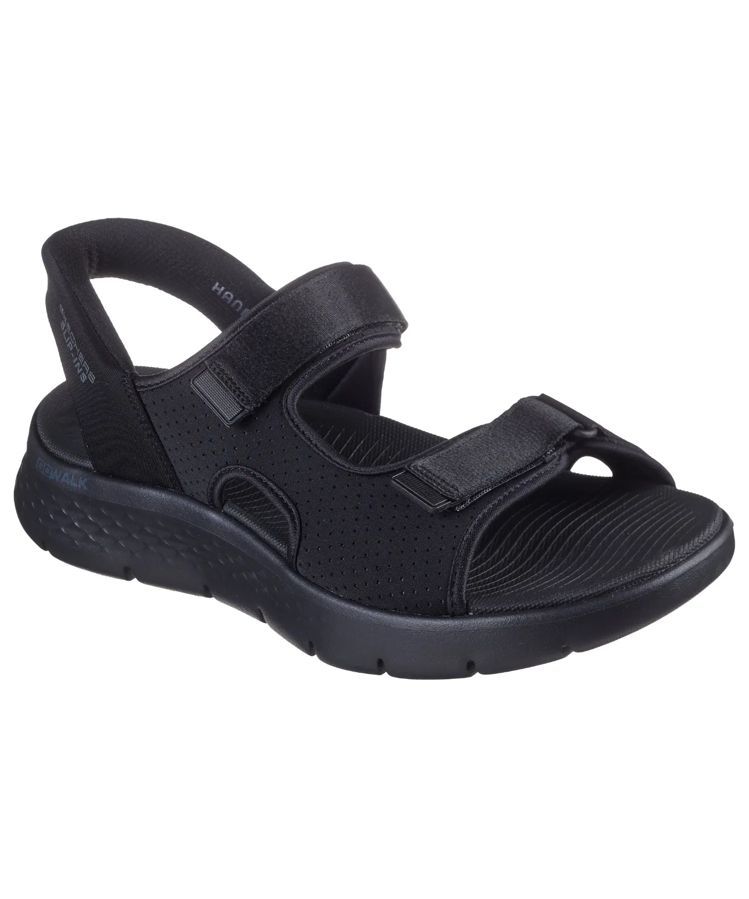 Мужские спортивные сандалии SKECHERS GO WALK FLEX SD чёрные