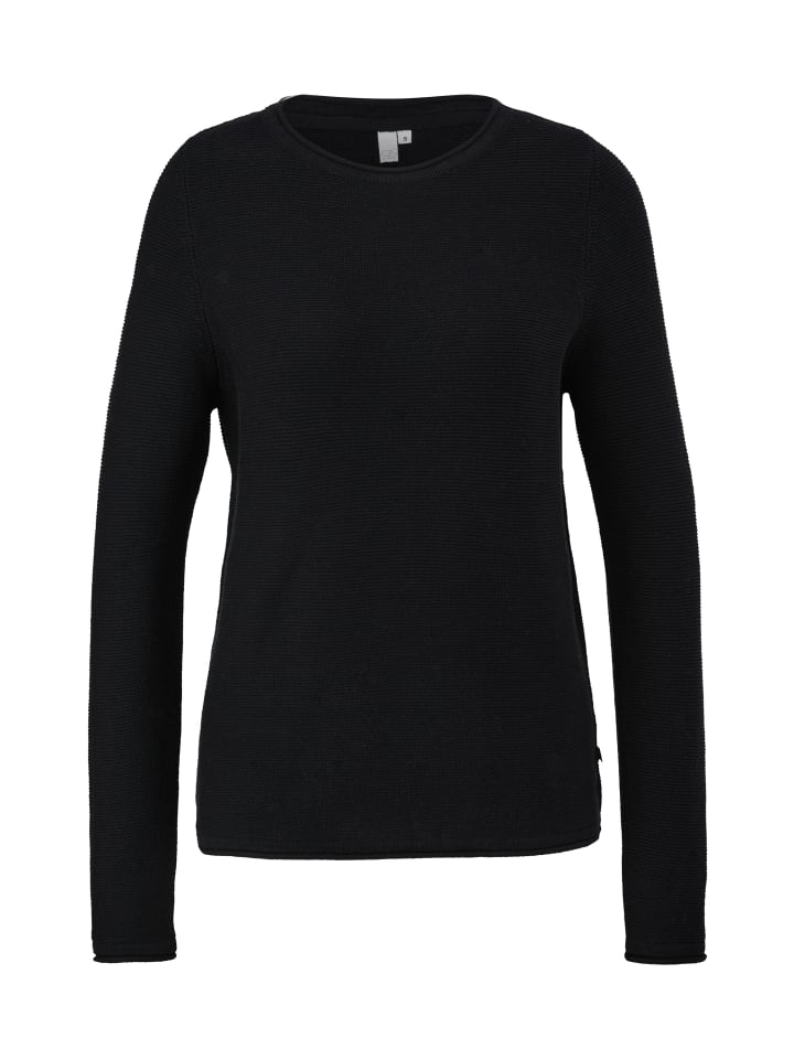 

Вязаный свитер в цвете 9999_черный QS