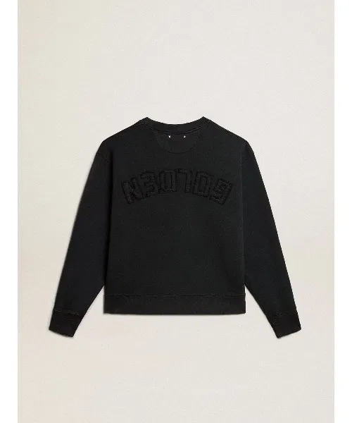 Толстовка (выцветший черный цвет) с перевернутым логотипом на спине - Jersey Capsule
