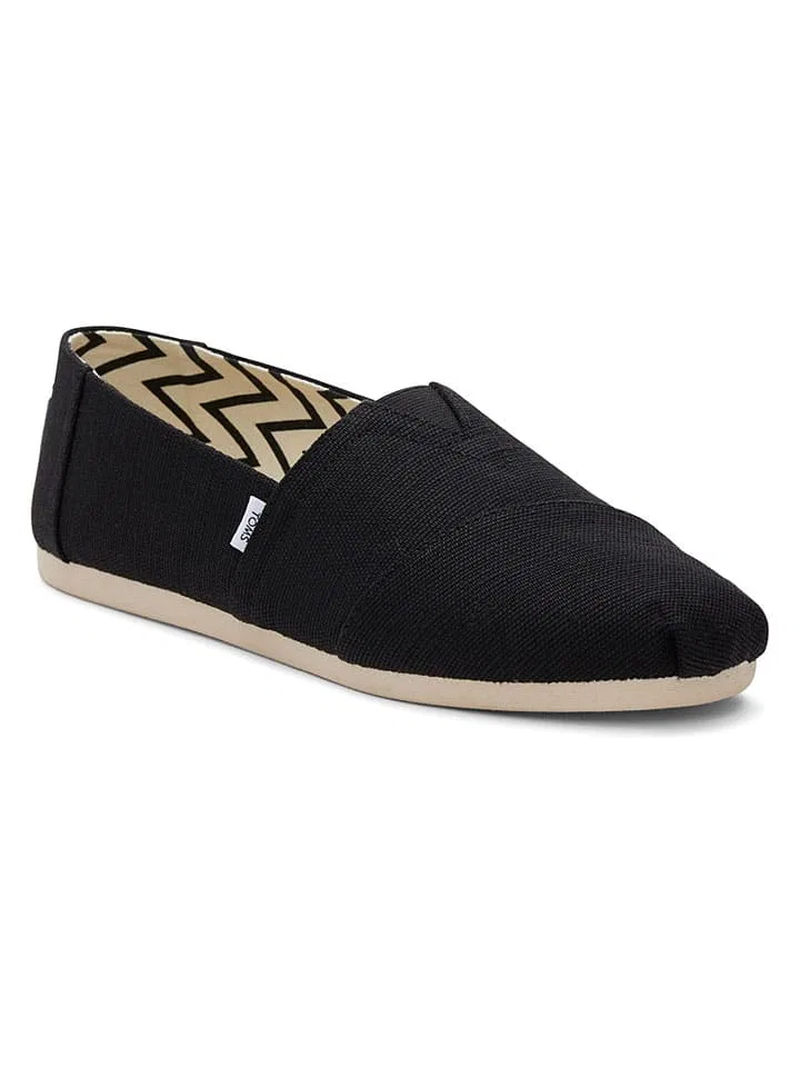 Слипперы черные TOMS