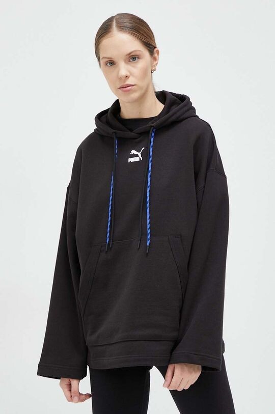 

Толстовка из хлопка Puma, черный