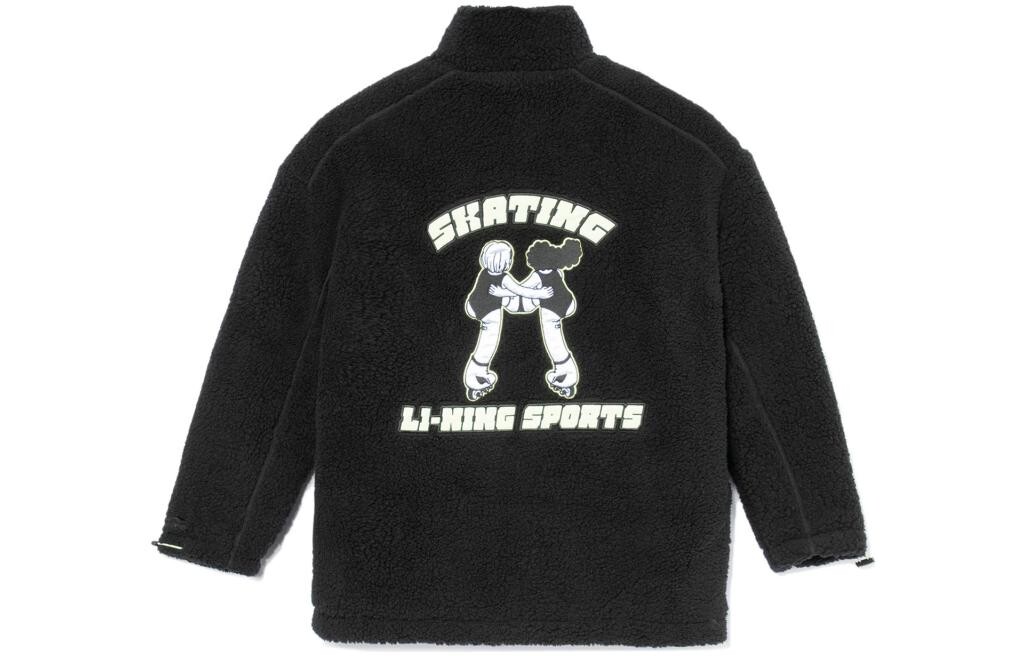 

Спортивная модная коллекция стеганая куртка женская черная Lining