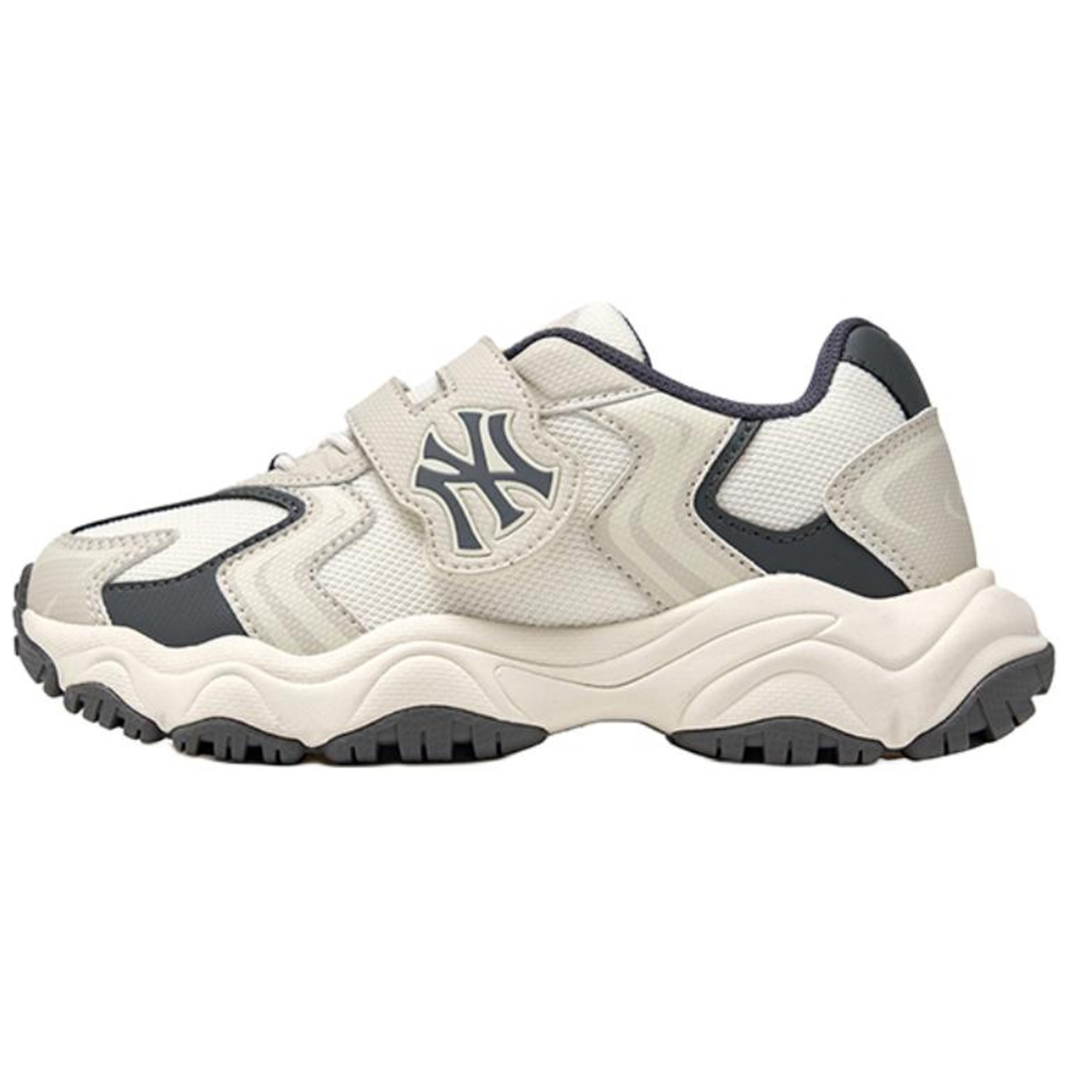 

MLB Нью-Йорк Янкиз устойчивые к истиранию нескользящие низкие кроссовки cream детские