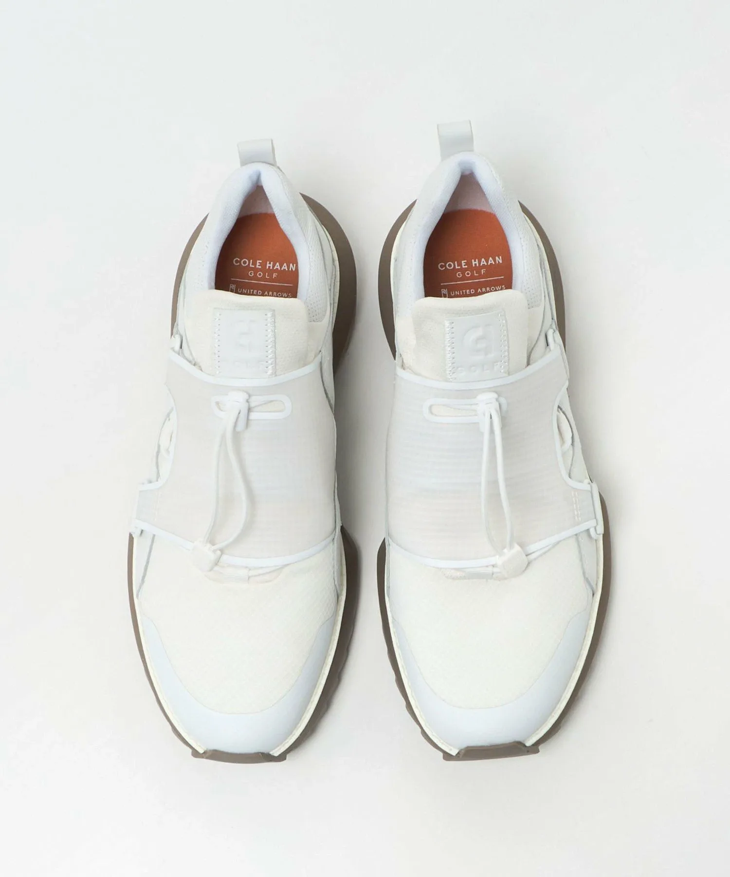 Мужские туфли ZEROGRAND MONK без шипов для гольфа United Arrows Golf, MD.BROWN — фото 2