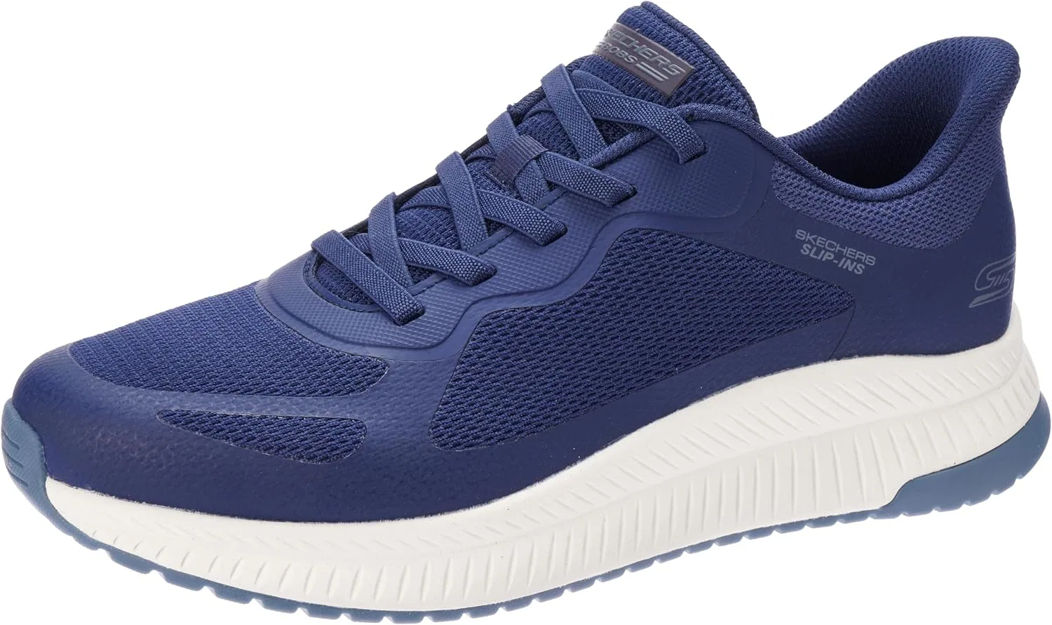 Кроссовки Skechers Bobs Squad 4 Slip-On, Blue Nvy — фото 4