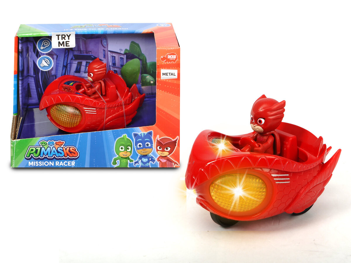 

Dickie Toys, PJ Masks, фигурка Sowell's Mission Racer