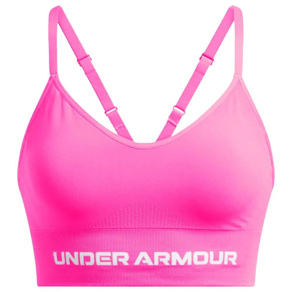 

Спортивный топ Under Armour Vanish seamless low support, розовый