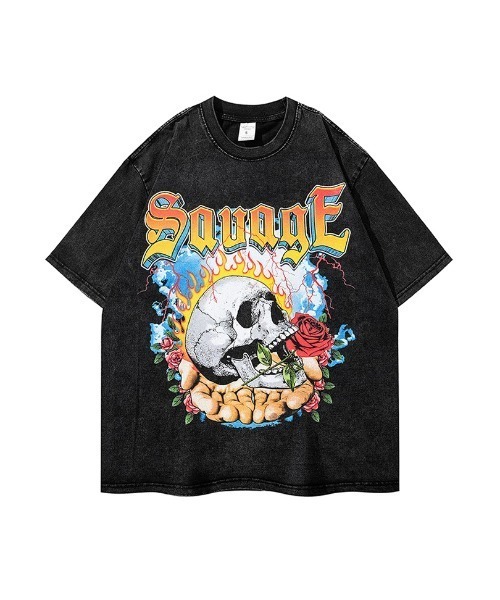 

Футболка, крой оверсайз, бренд Mayree, цвет черный