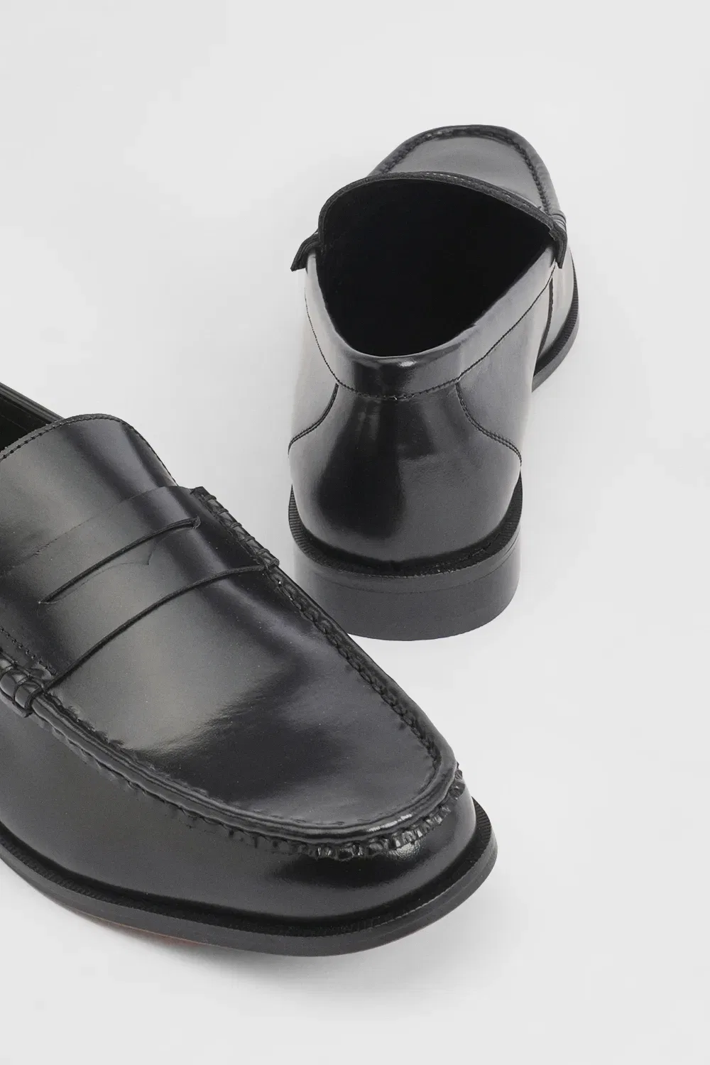 Penny Loafer из натуральной кожи Burton, черный — фото 4