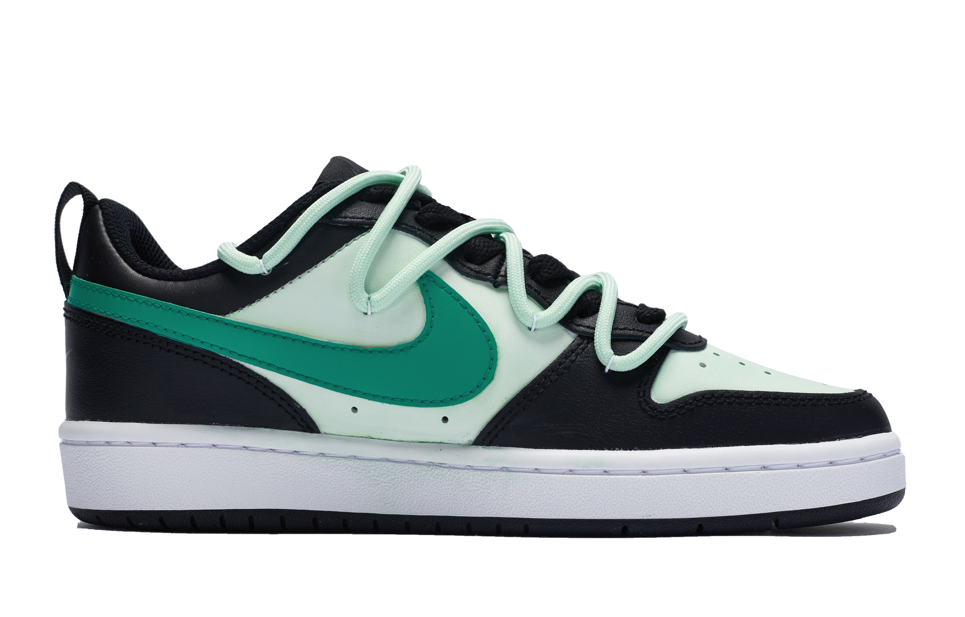 

Женские кроссовки для скейтбординга Nike Court Borough Low, Black/Green