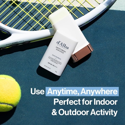 D'Alba Air Fit Fresh Stick SPF 50+ PA++++ Веганский солнцезащитный крем Нелипкий Шелковистый D'Alba Piedmont — фото 3