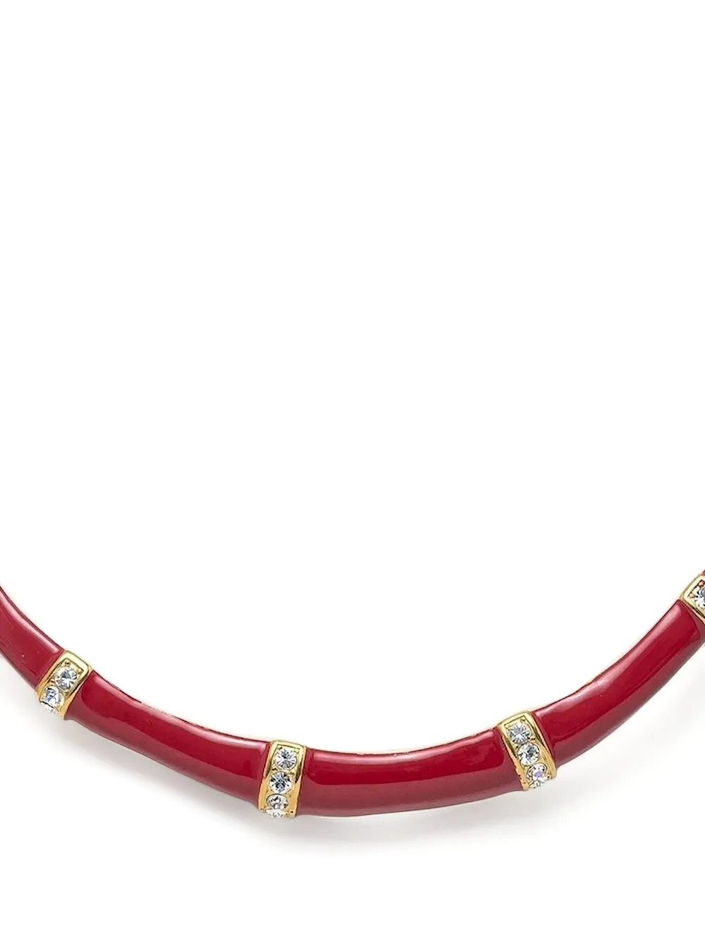 

Колье Bamboo GUESS USA, красный