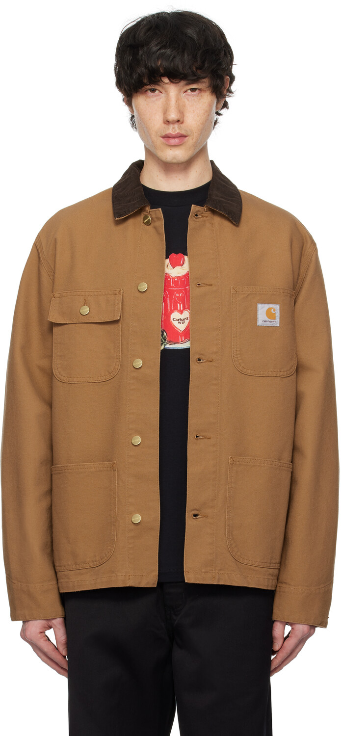 

Коричневый ичиган Chore куртка Carhartt Work In Progress