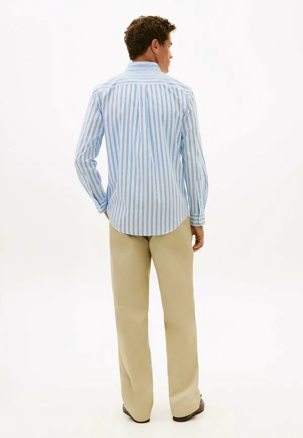 Рубашка в полоску стандартного кроя flex Tommy Hilfiger, Sweet Blue Stripe — фото 3