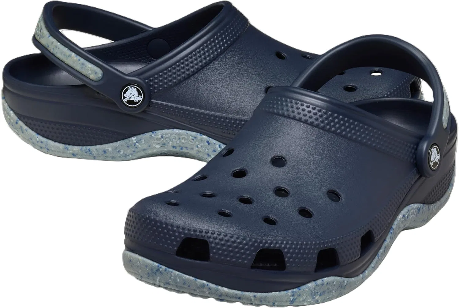 Crocs Unisex Adult Classic EVO Легкие и удобные сабо без шнурков, Navy — фото 2