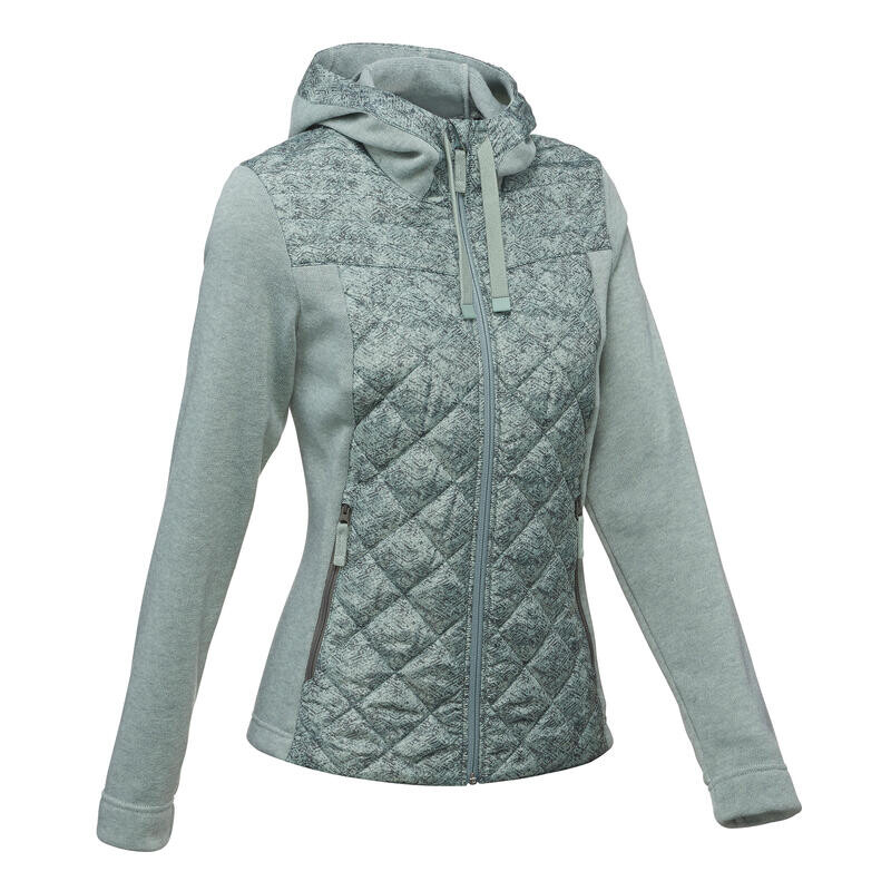 

Куртка флисовая Quechua, цвет graugrün/khaki
