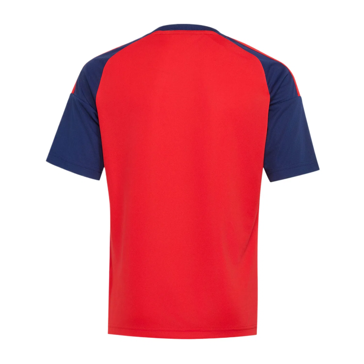 Футболка детская с круглым вырезом Adidas Bright Red/Dark Blue Purple — фото 3